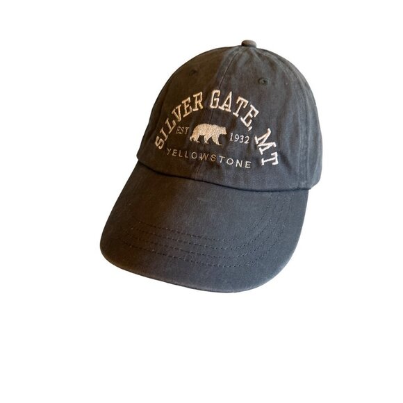Silver Gate Montana Yellowstone Blue Baseball Cap Adustable - Picture 1 of 6